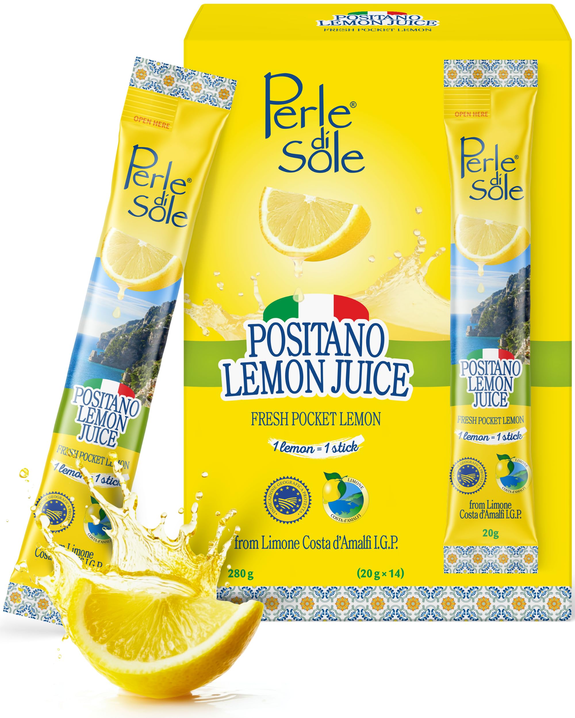 Amazon.com : Perle di Sole Genuine Italian Lemon Juice from Amalfi